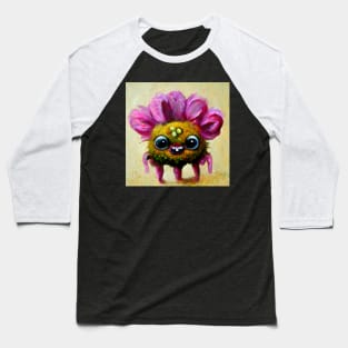 Cute flower monster Baseball T-Shirt